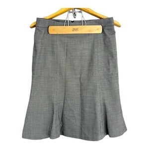 Banana Republic Black & White Wool Blend Skirt Size 4